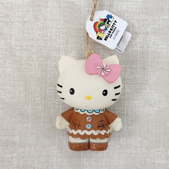 Jim Shore Hello Kitty Gingerbread Ornament - 2025 Christmas - New NWT - Picture 1 of 7